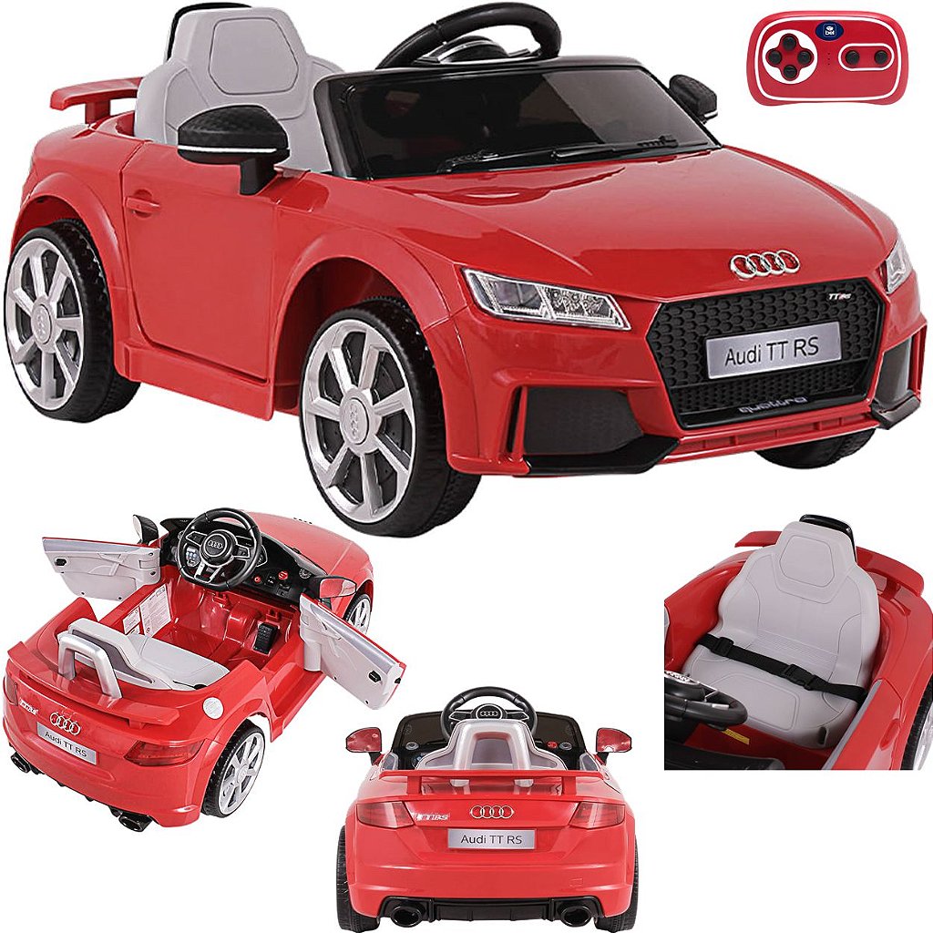 Carrinho Elétrico Infantil Audi TT RS