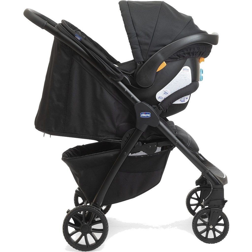 Carrinho De Bebe Chicco Kwik One 21 Bebe Conforto Base Iron Maca Verde Baby