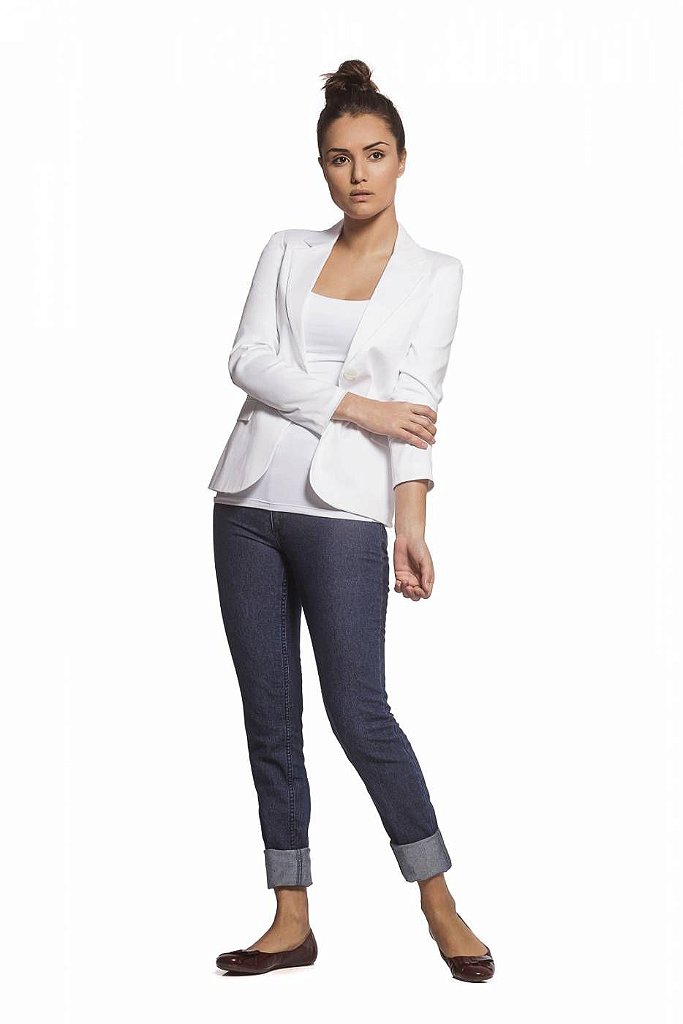 blazer alfaiataria off white