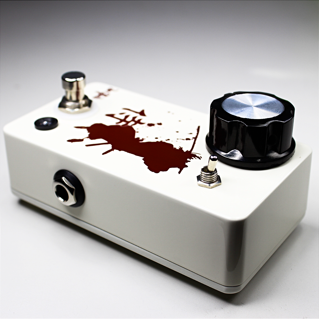 美品 KEELEY KATANA BOOST ‘Throwback White’ Katana Clean Boost Throwback White Edition - Keeley