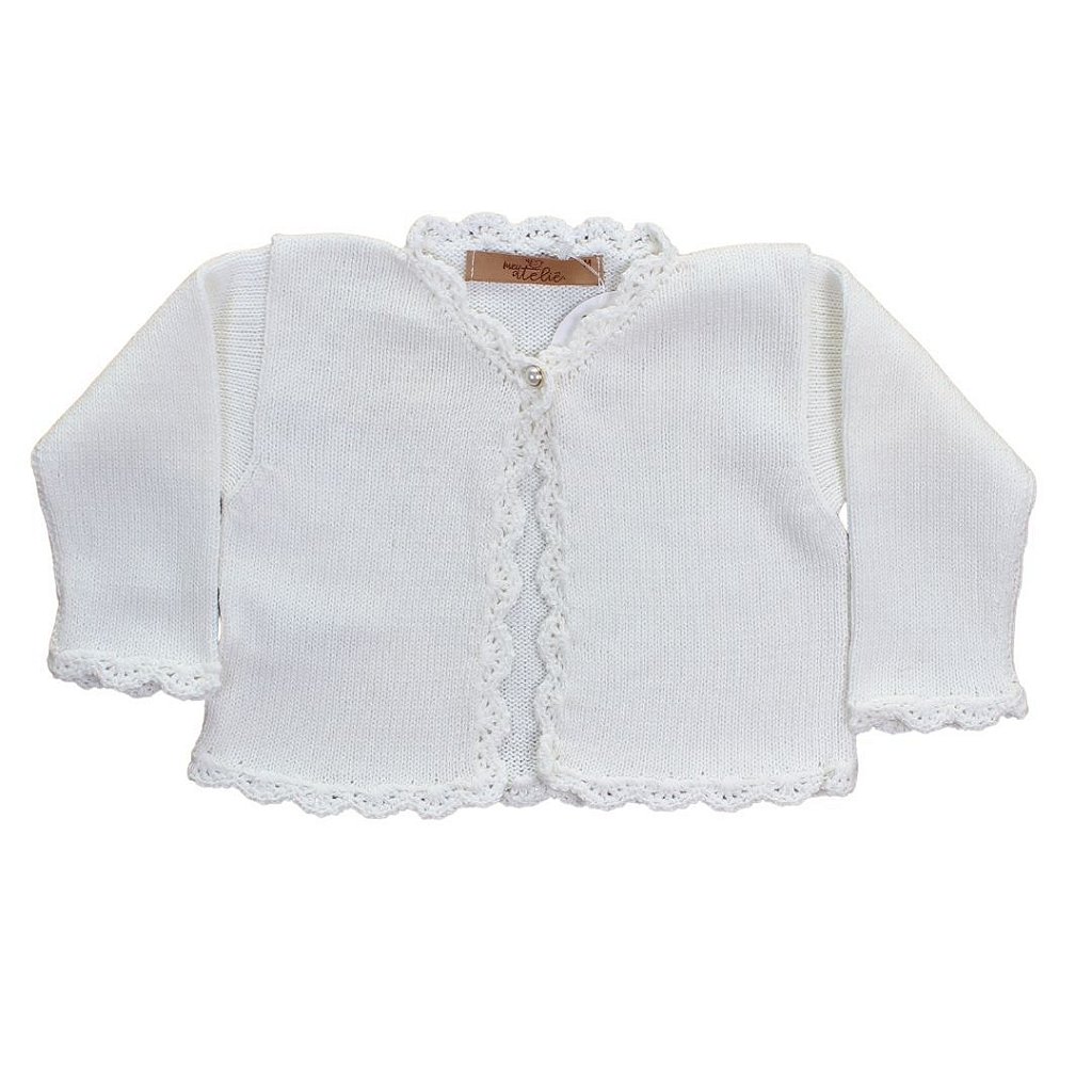 cardigan tricot off white