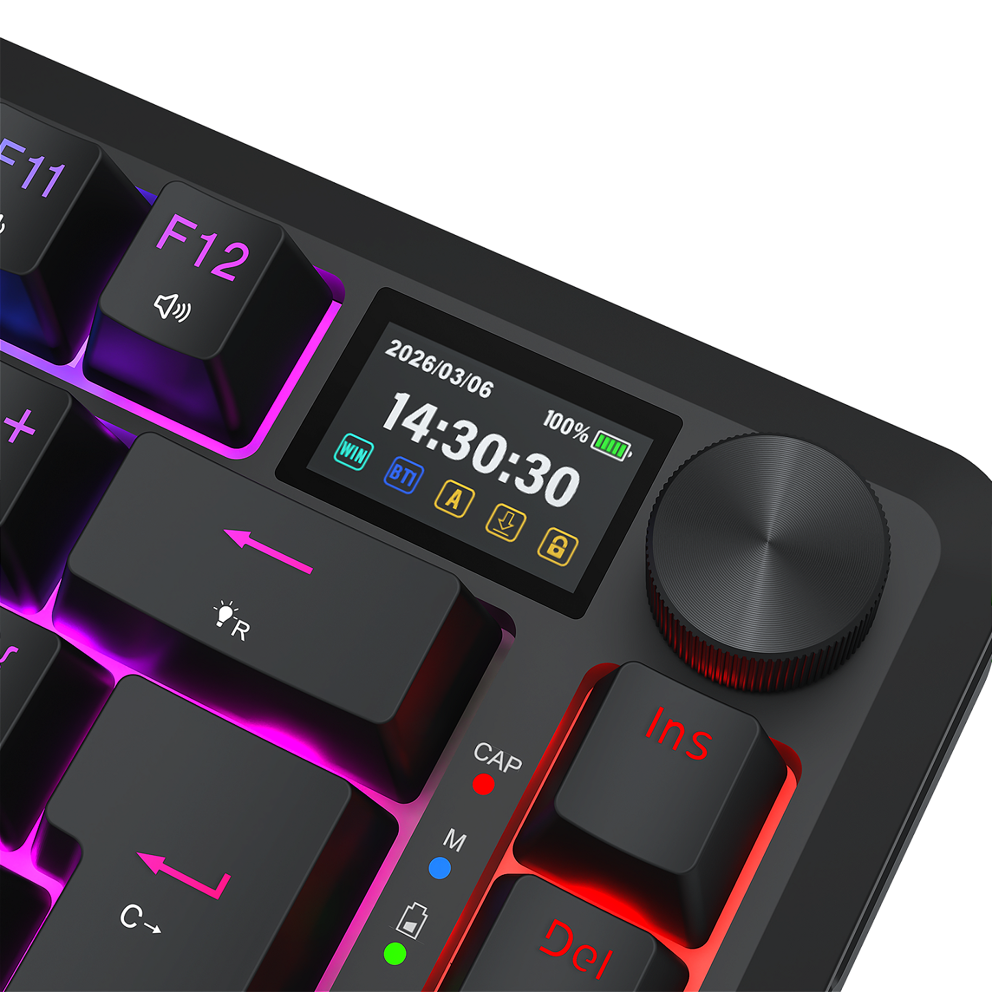 Redragon Flekact Pro K708RGB-PRO vista frontal