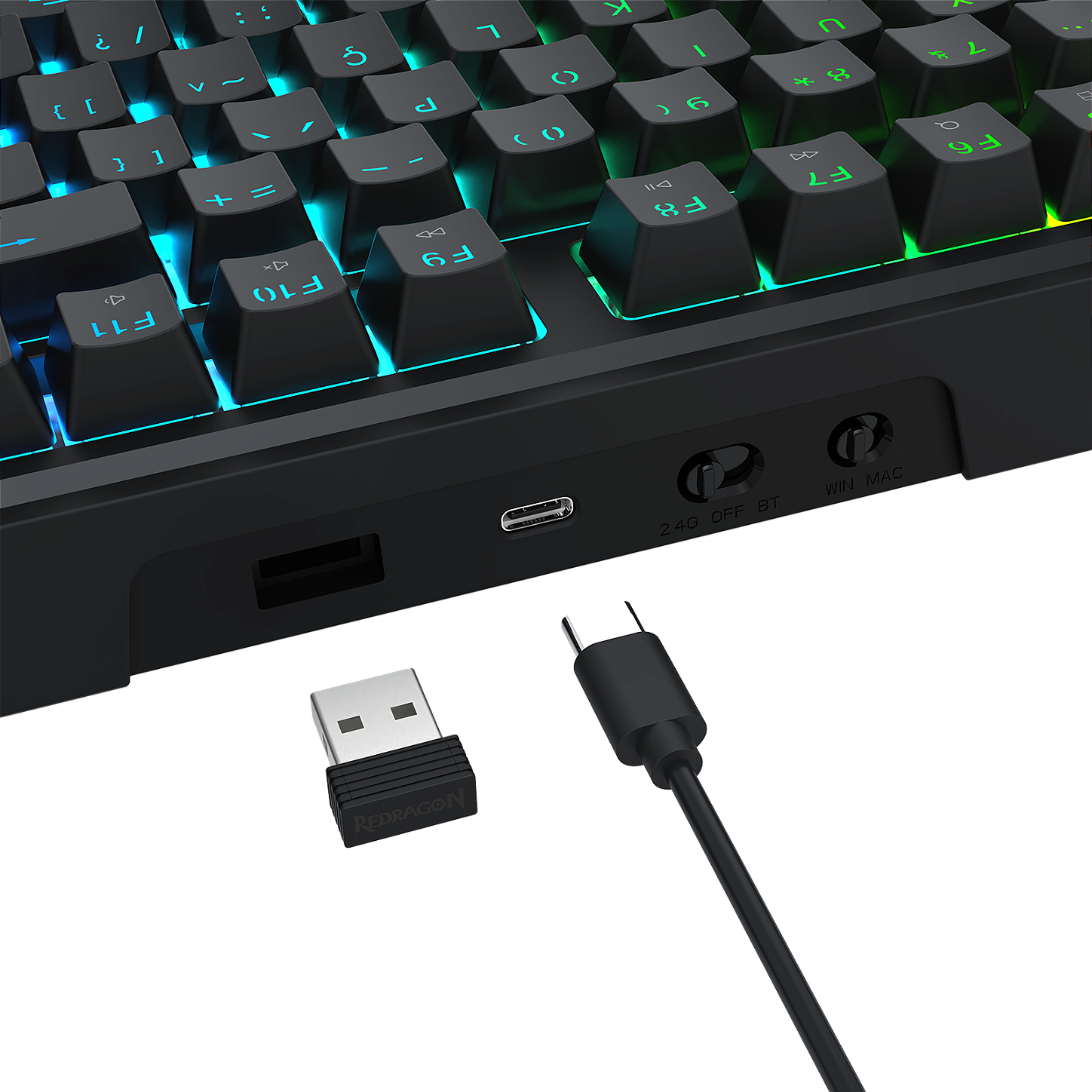 Teclado Mecânico Gamer Redragon Antonium Pro