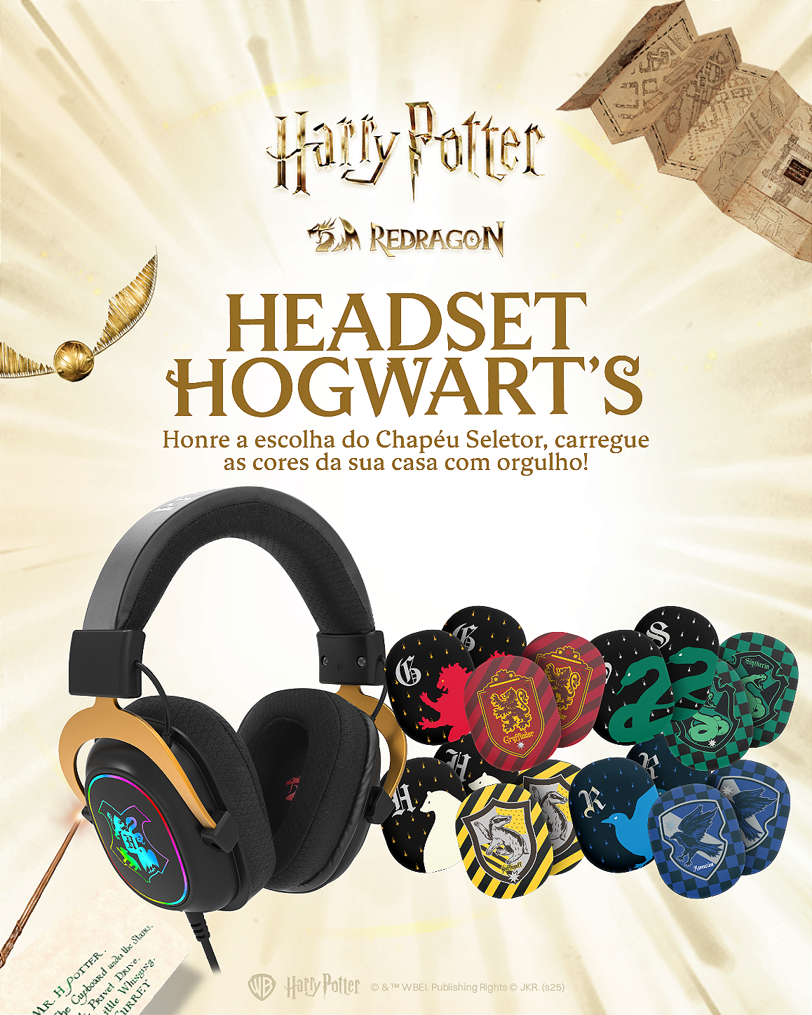 Headset Redragon Harry Potter