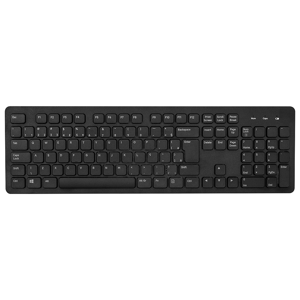 Kit Teclado e Mouse Sem Fio Akko AKP104 WL ABNT2 – Wireless 2.4GHz