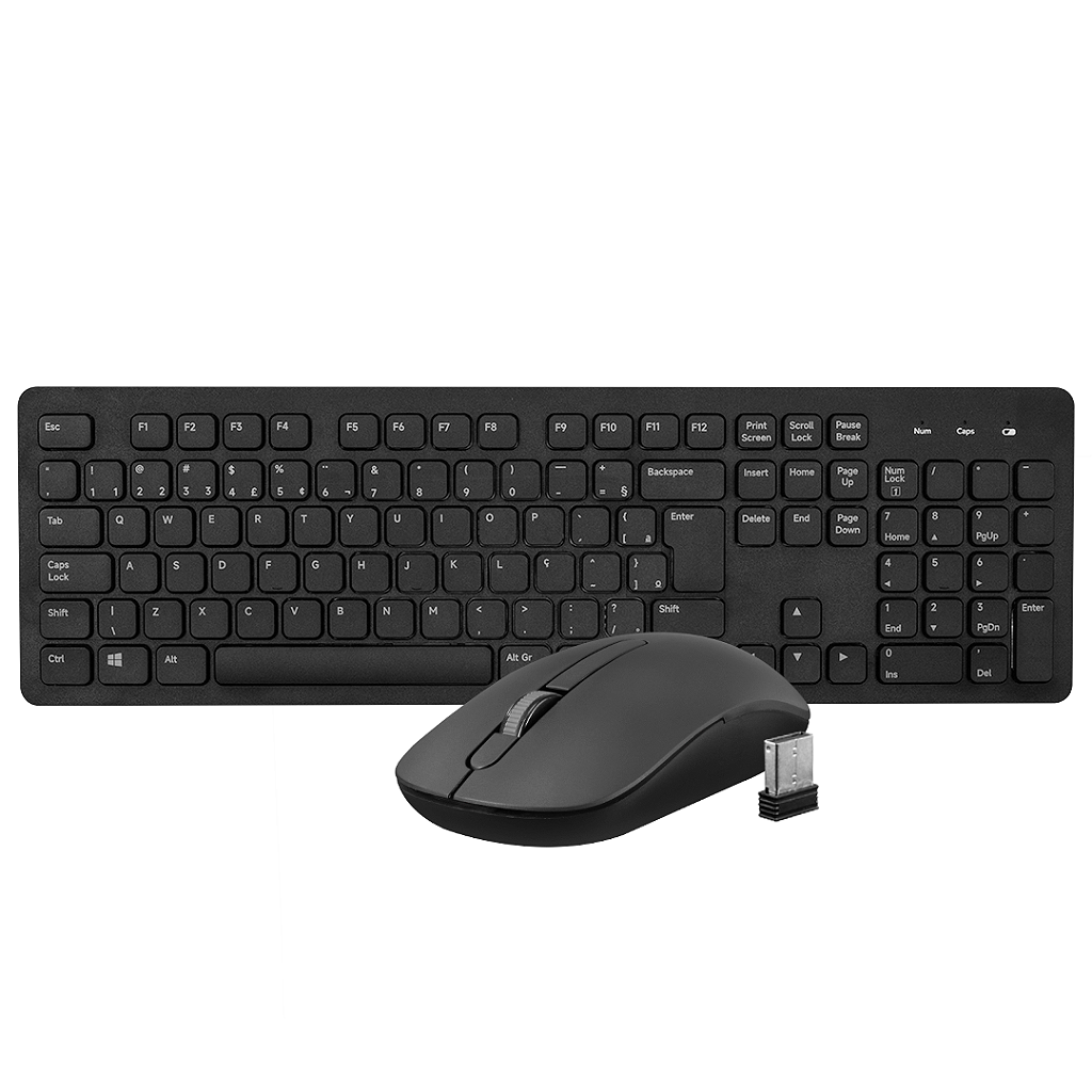 Akko　テーブル④ Kit Teclado e Mouse Sem Fio Akko AKP104 WL ABNT2 – Wireless 2.4GHz