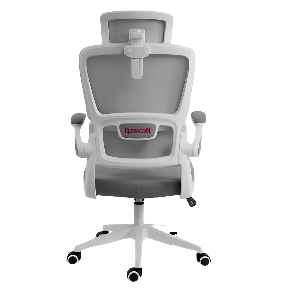 Cadeira Office Ergonômica Redragon Hela White & Gray C214-W