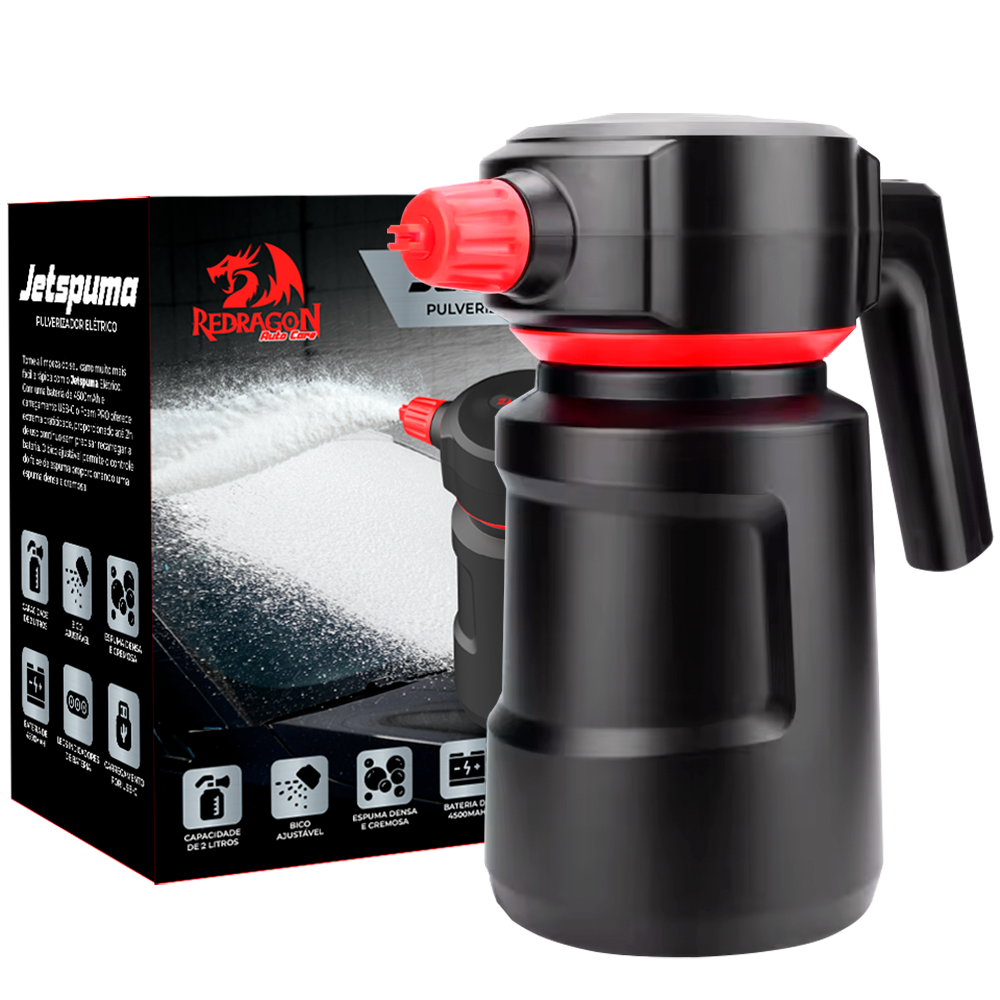 Pulverizador Eletrônico Redragon Auto Care Jetspuma AC-701