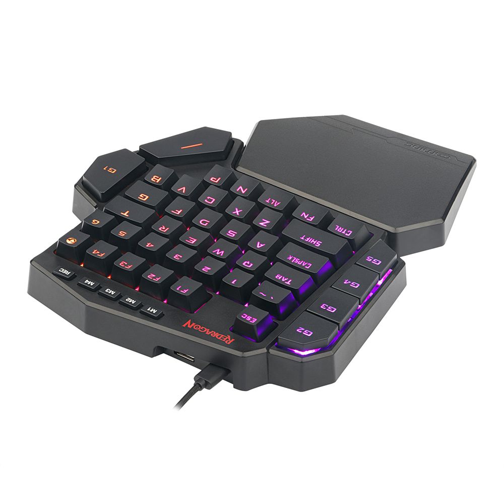 Teclado Mecânico Gamer Redragon Diti K585 RGB, Switch Outemu Blue