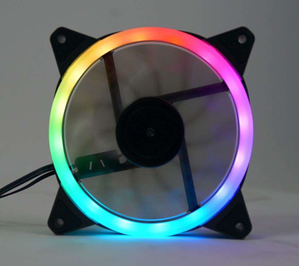 Kit Fan com 3 Unidades Redragon GC-F011, RGB, 120mm, Com