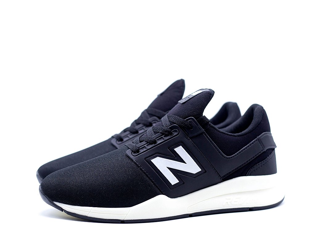 new balance 247 preto e branco