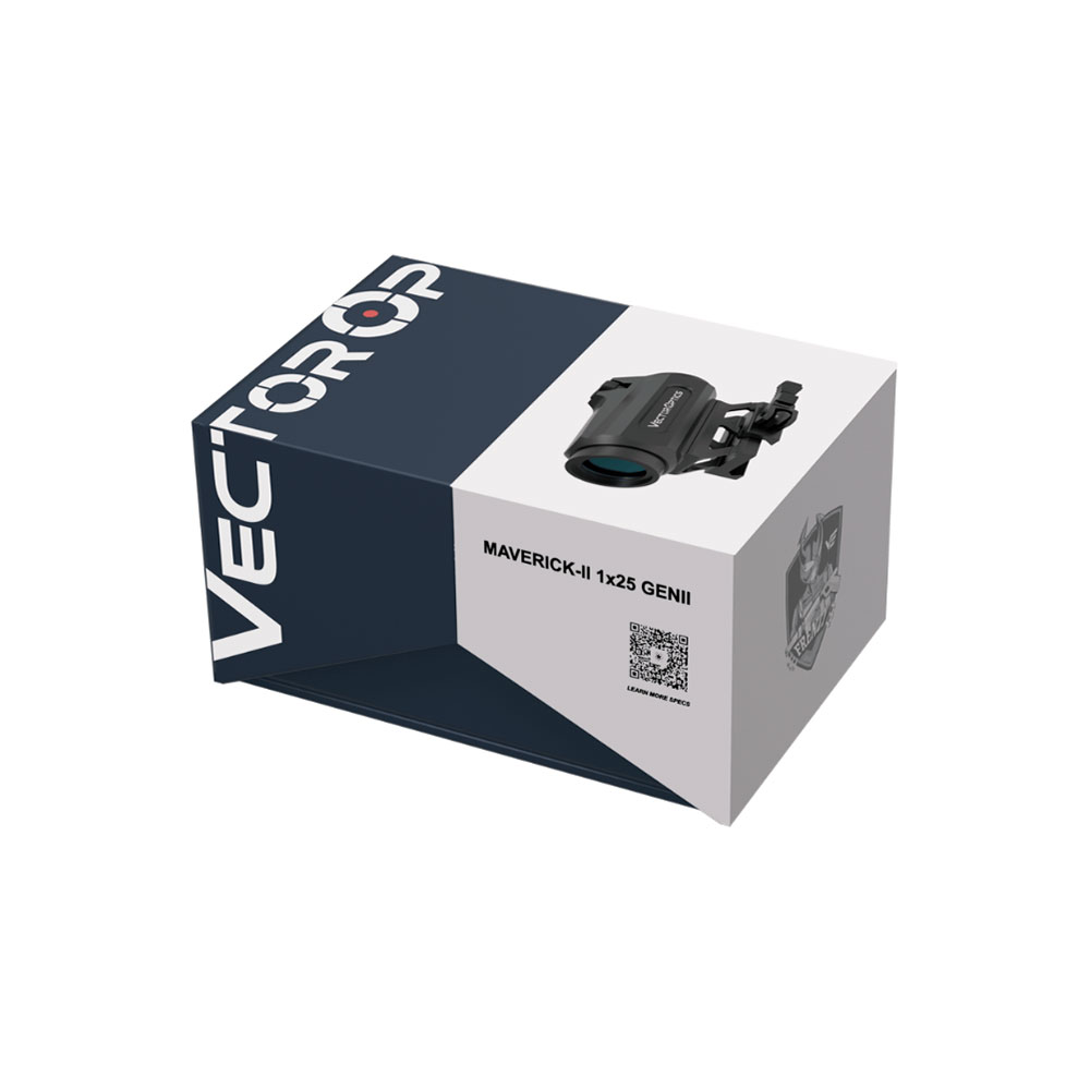 Red Dot Vector Optics Maverick-II 1x25 GenII - Ed Esportes