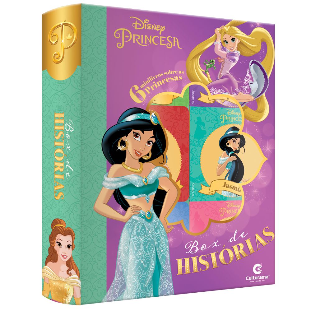 Kit Livros De Colorir 365 Desenhos Disney Pixar Princesas