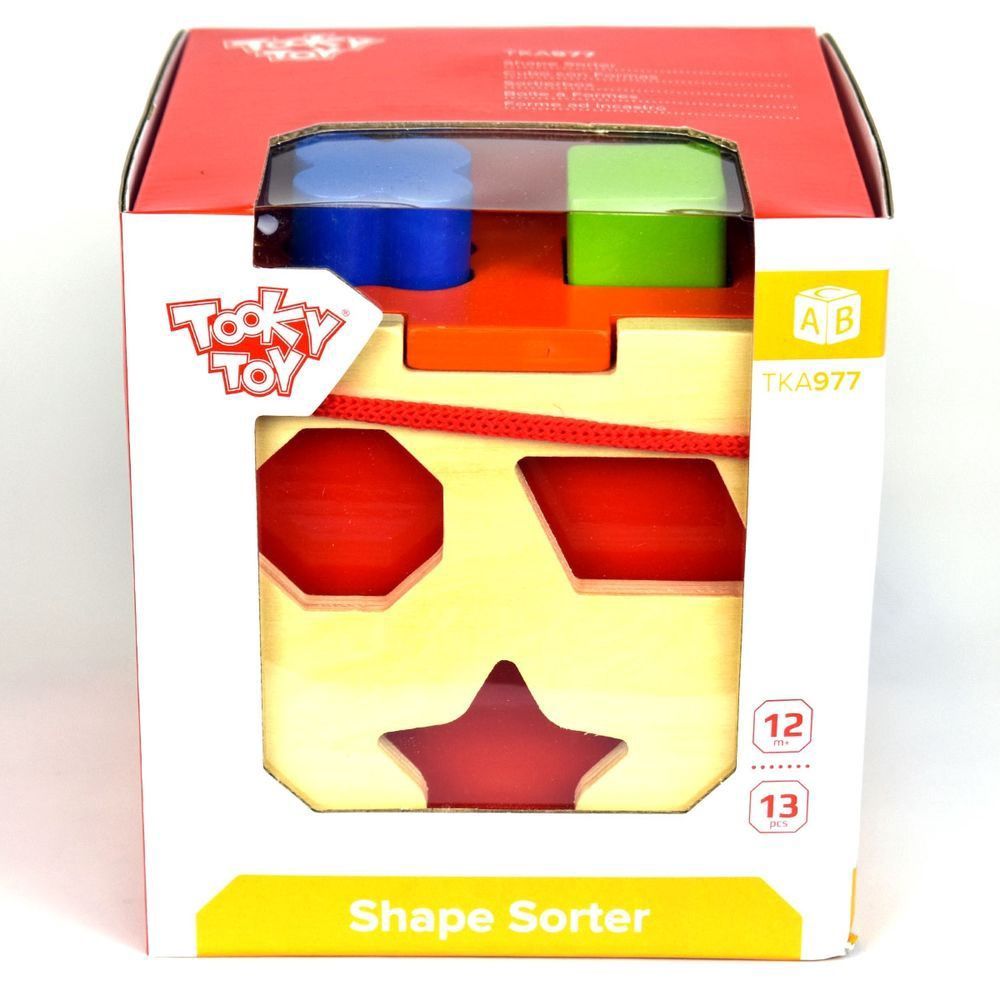 Brinquedo Cubo Para Encaixe - Tooky Toy - TotalBaby Store