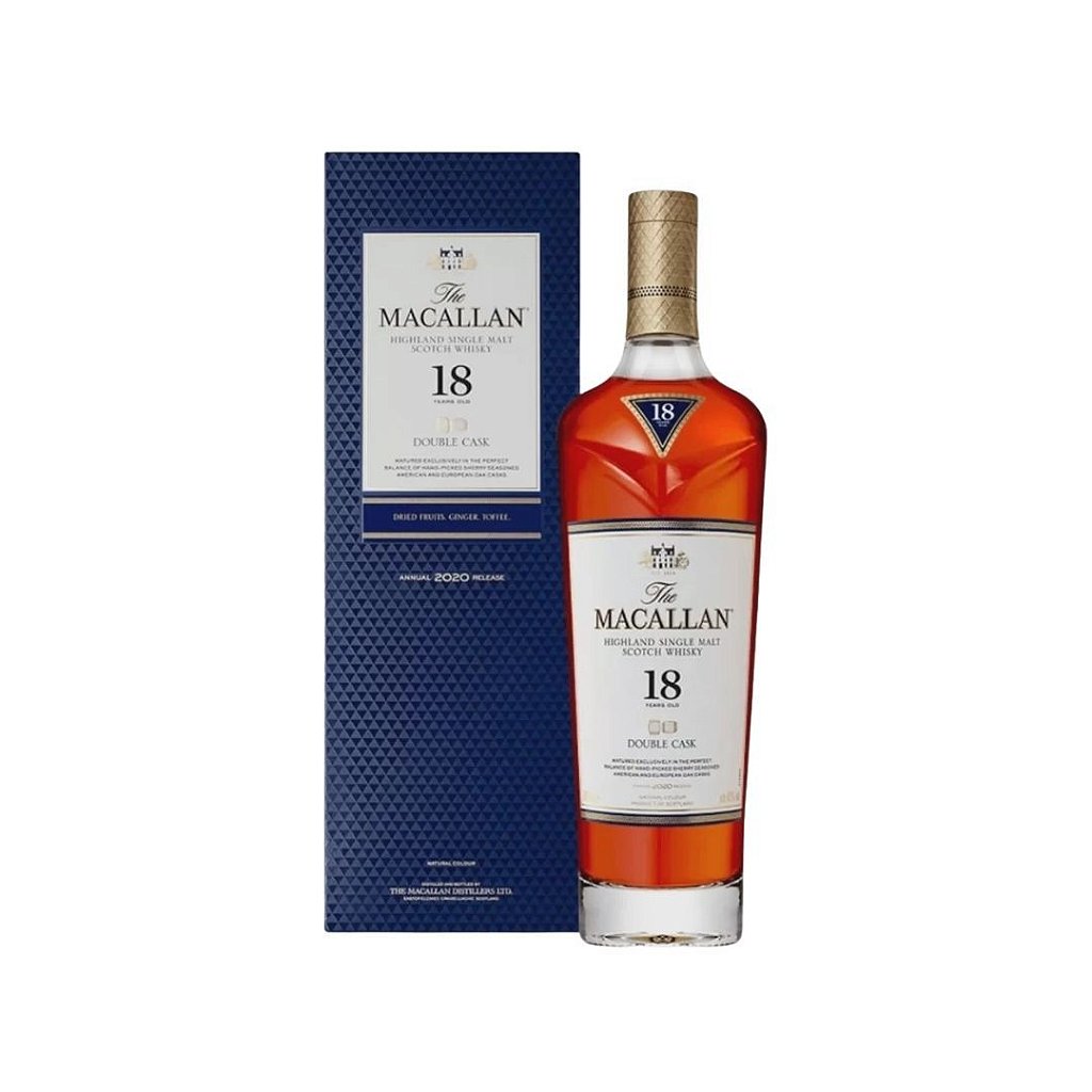 Whisky Macallan Double Cask 18 Anos 750ml - LM Online