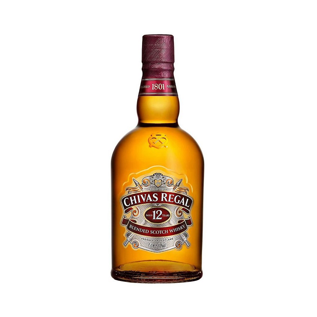 【ひじき】Chivas Regal 12年 Whisky Chivas Regal 12 anos 750ml - LM Online