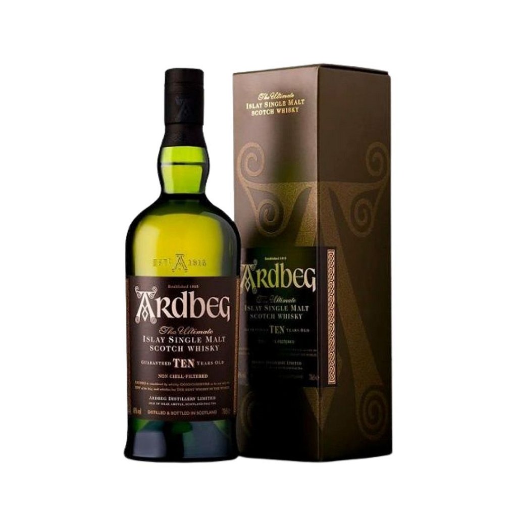 Whisky Single Malt Ardbeg 10 Anos 750ml - LM Online