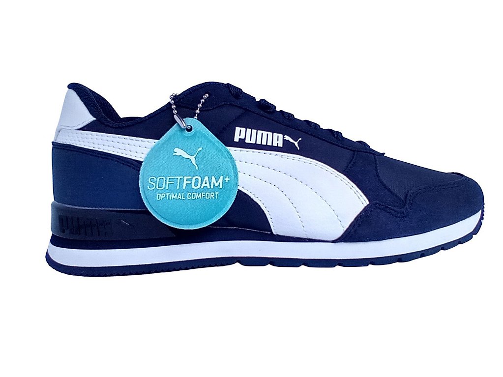 Tênis Puma ST Runner V2 NL - Unisex - Azul-Marinho - Pe de Atleta