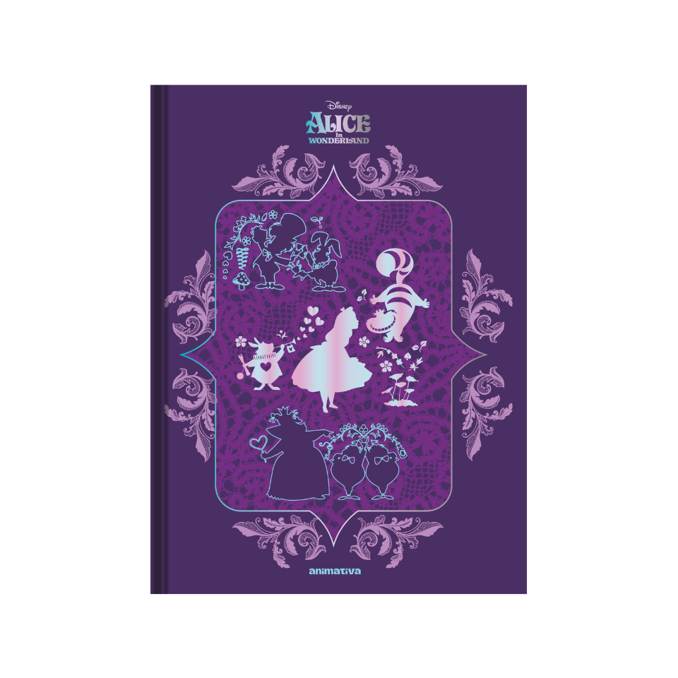 Caderno Cd 10x1 Colegial Alice no País das Maravilhas 160fls 10831