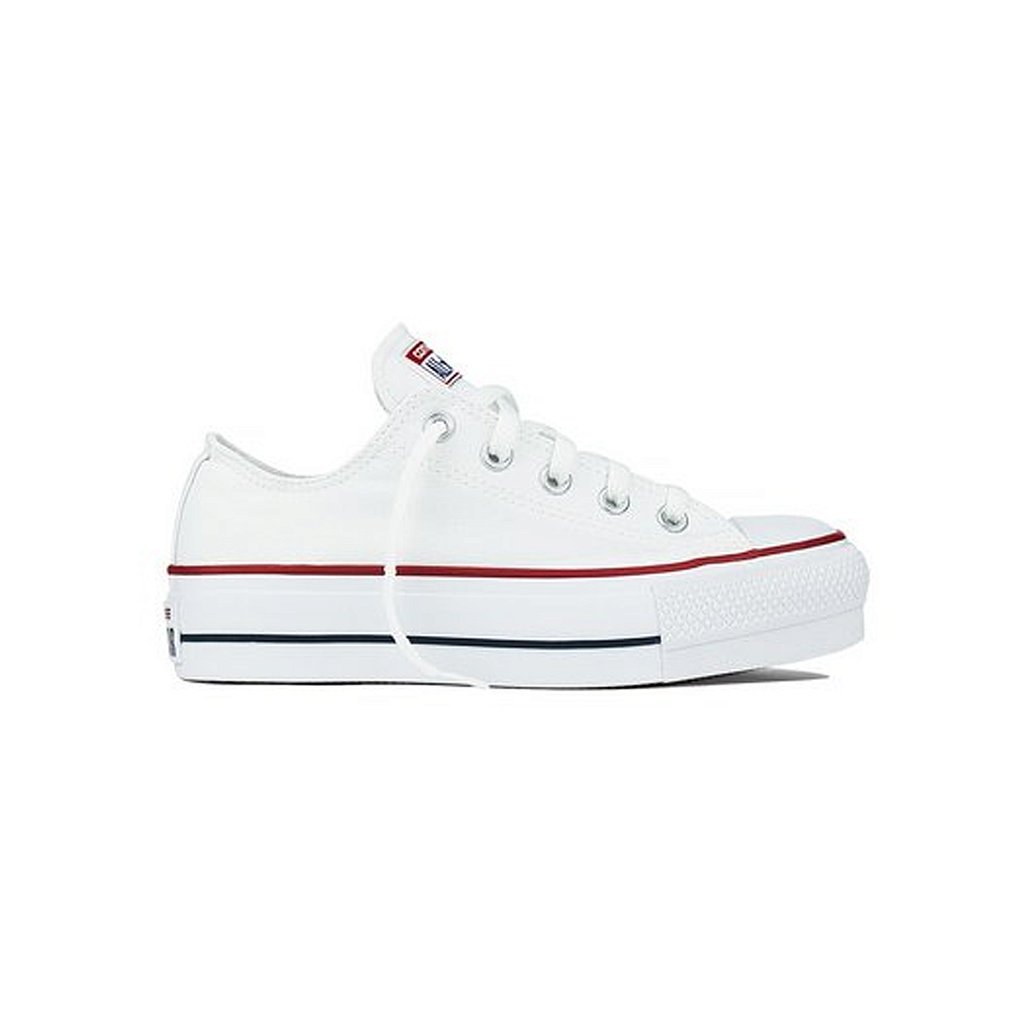 Tênis All Star Branco/vermelho/mho - Frank Chaves Calçados