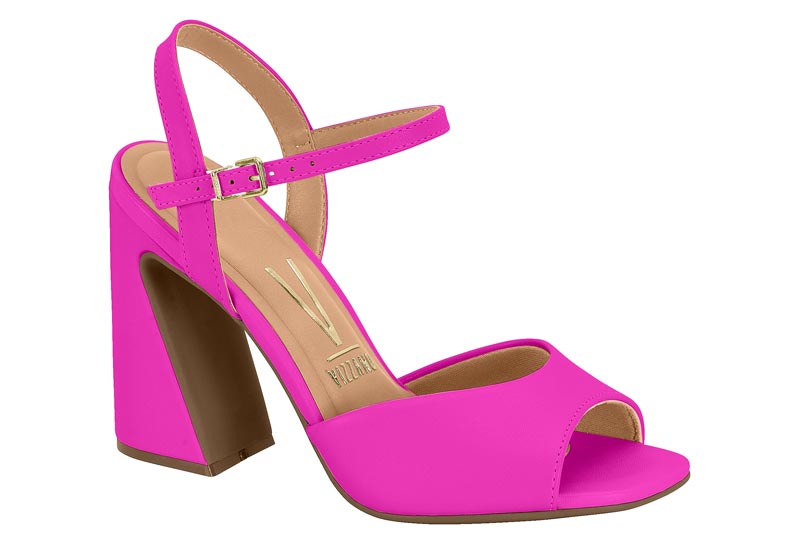 Sandálias Vizzano Pink Neon - Frank Chaves Calçados