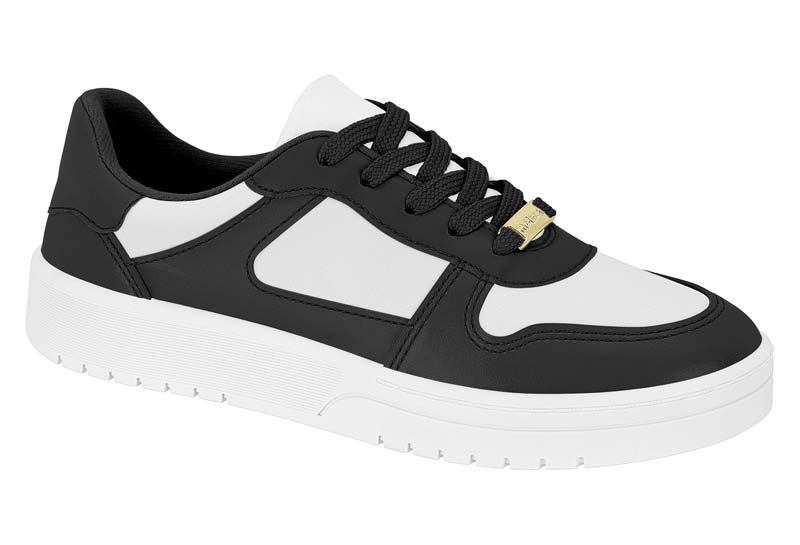 Tênis Moleca Branco/preto Frank Chaves Calçados