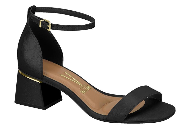 Sandália Vizzano Preto Frank Chaves Calçados