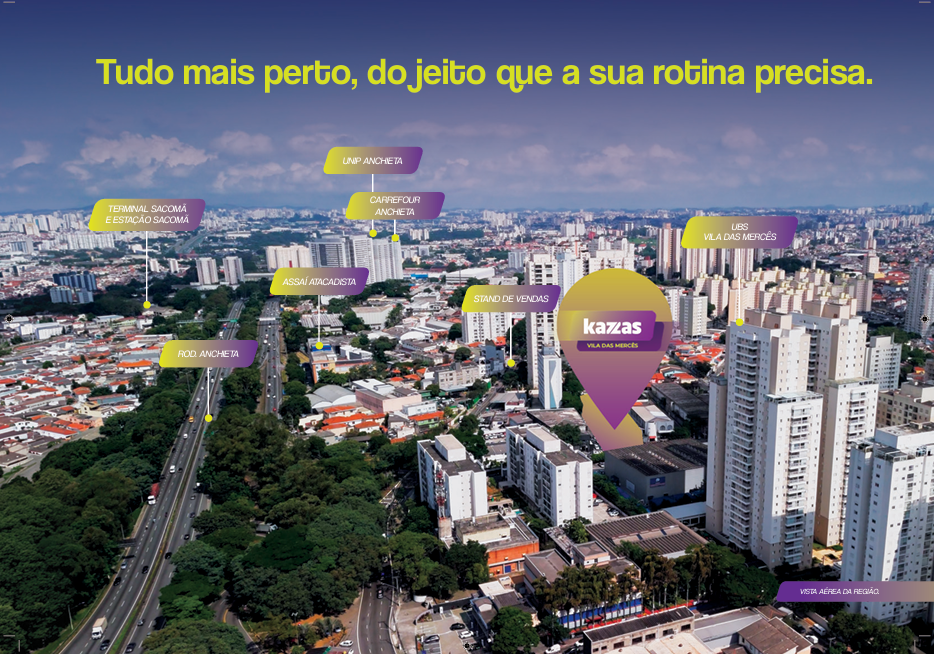 Mapa Kazzas Vila das Mercês