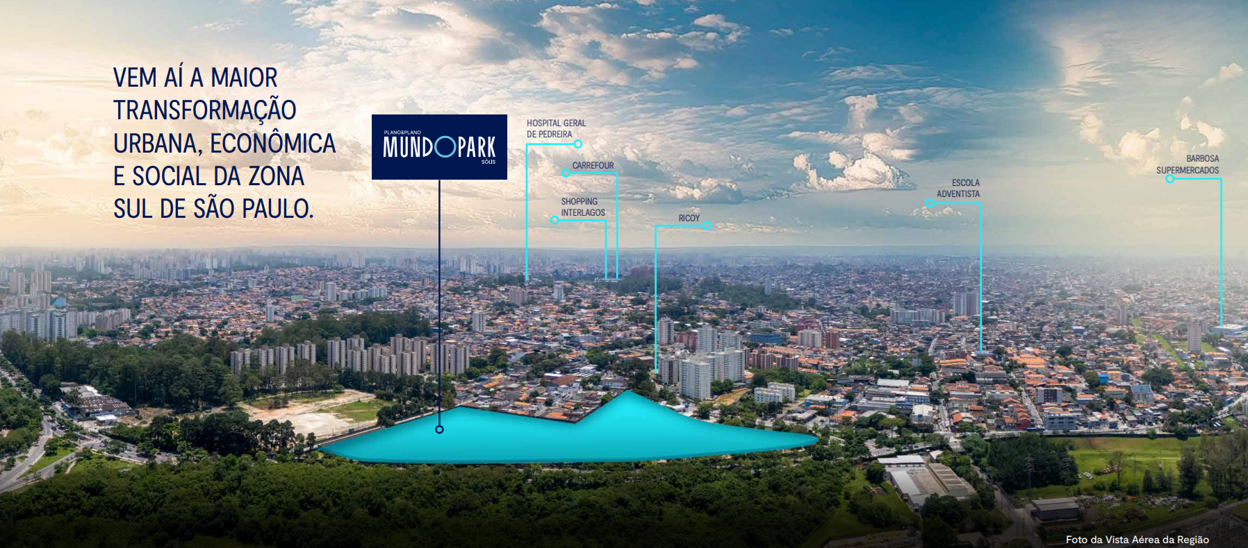 Região Mundo Park Sólis - Interlagos, Miguel Yunes, Nações Unidas