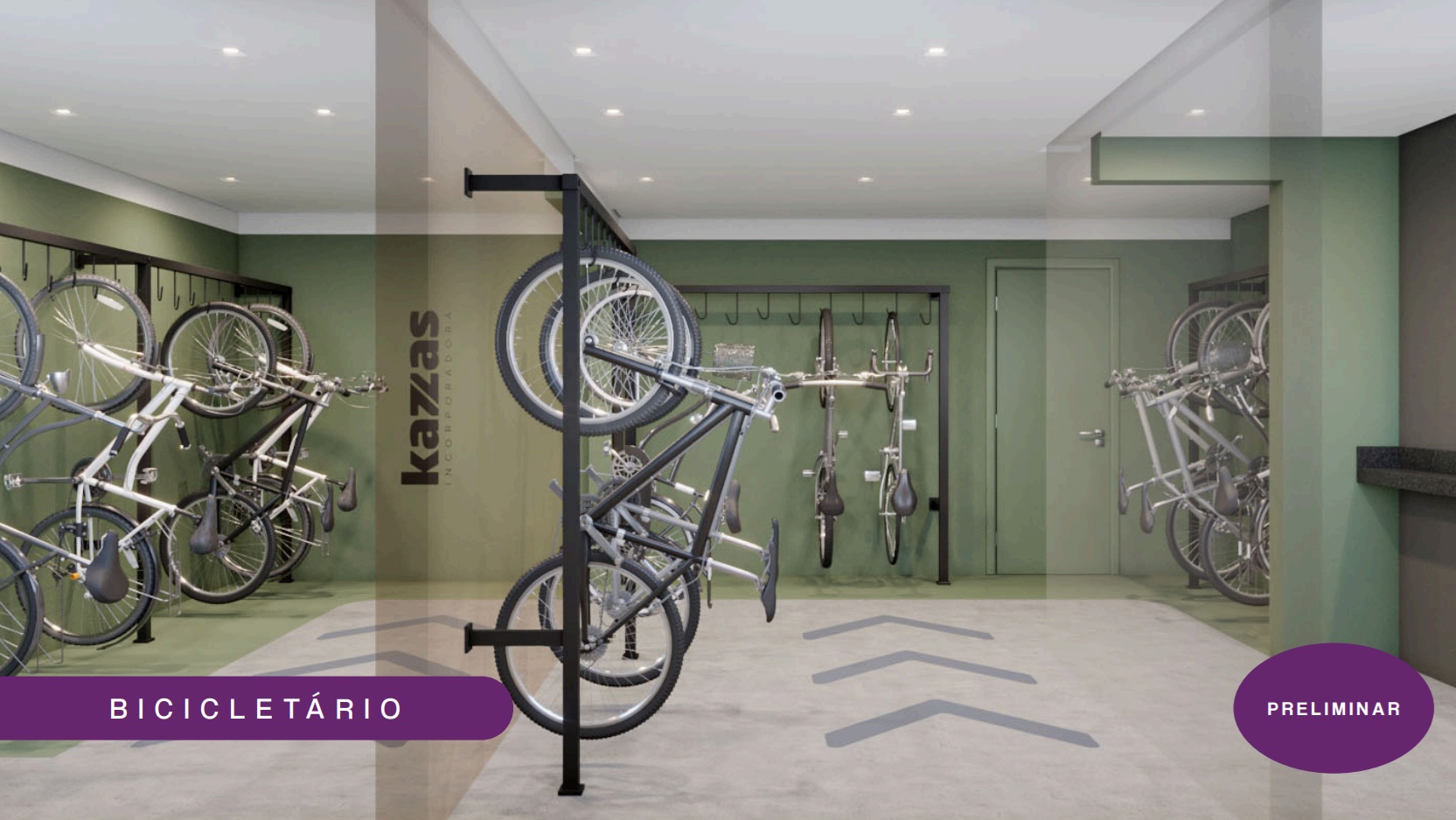 Bicicletário Kazzas Santo Amaro