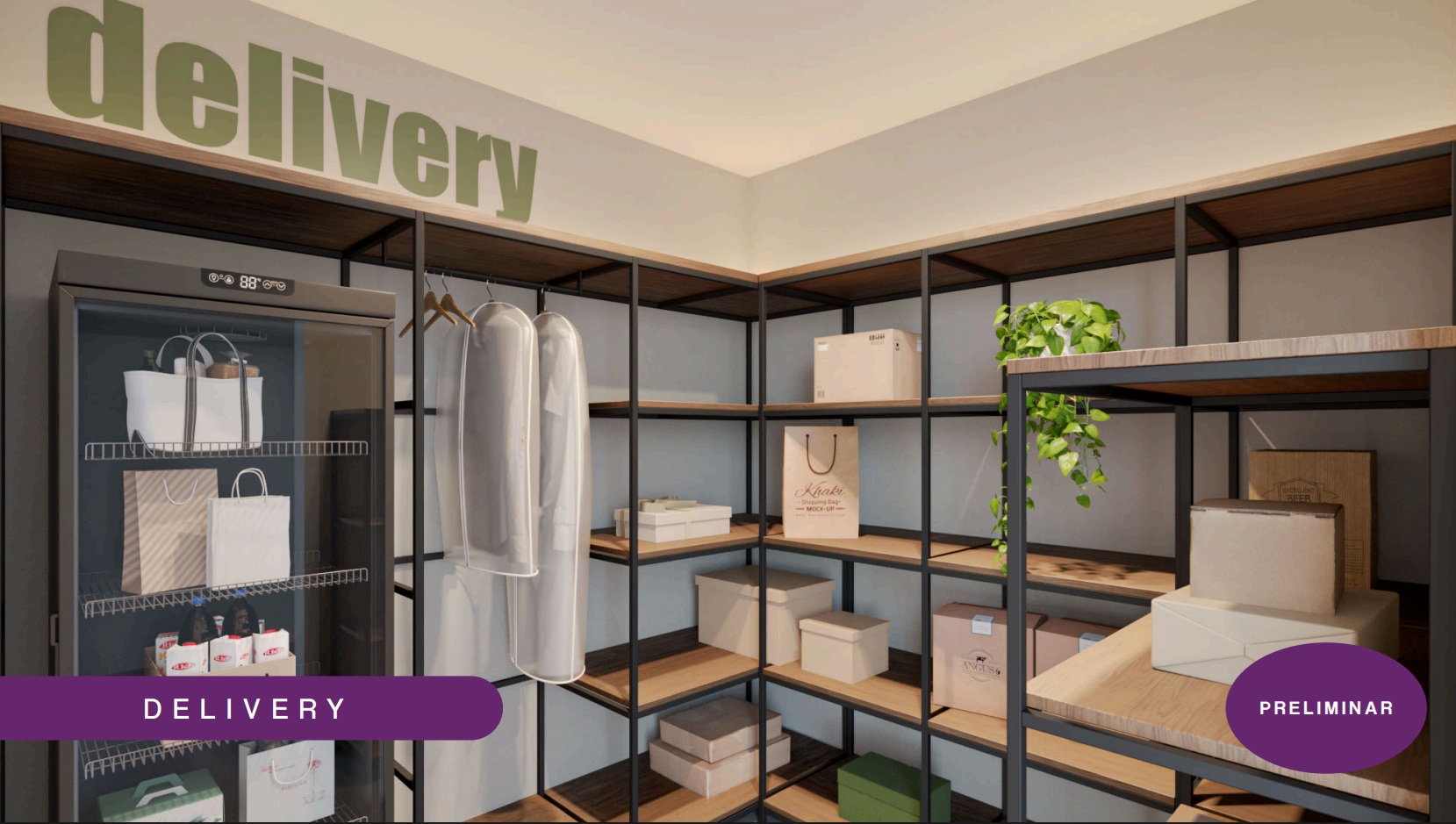 Espaço delivery Kazzas Santo Amaro