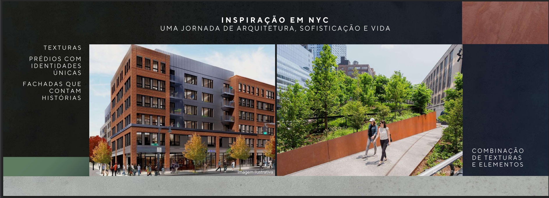 Inspiração NYC - texturas e arquitetura