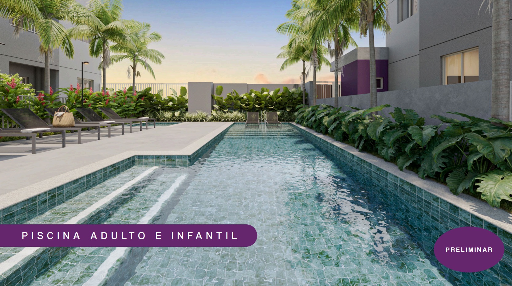 Piscina adulto e infantil Kazzas Santo Amaro