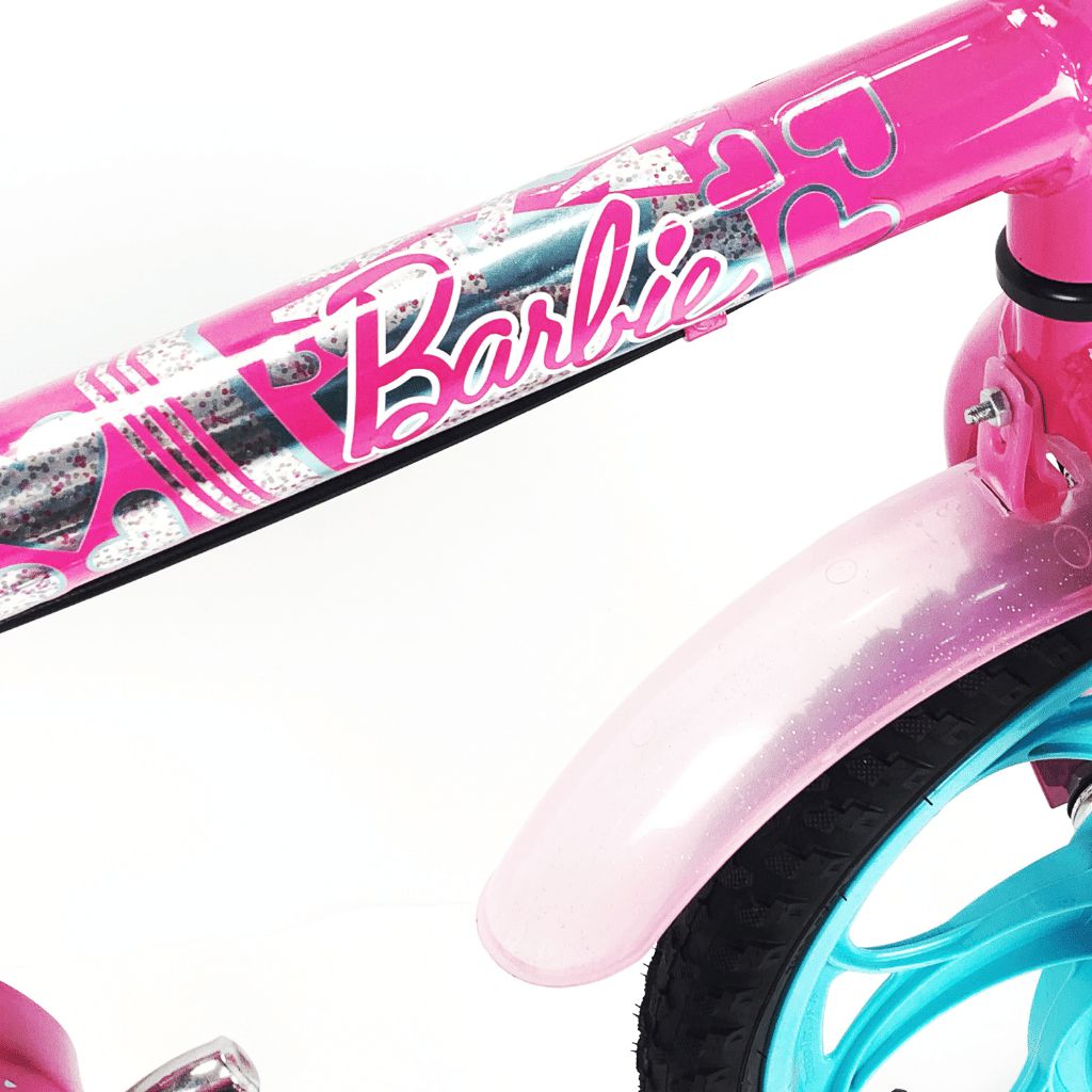 Bicicleta Caloi Barbie Aro 16 c/ Rodinhas Laterais Ros