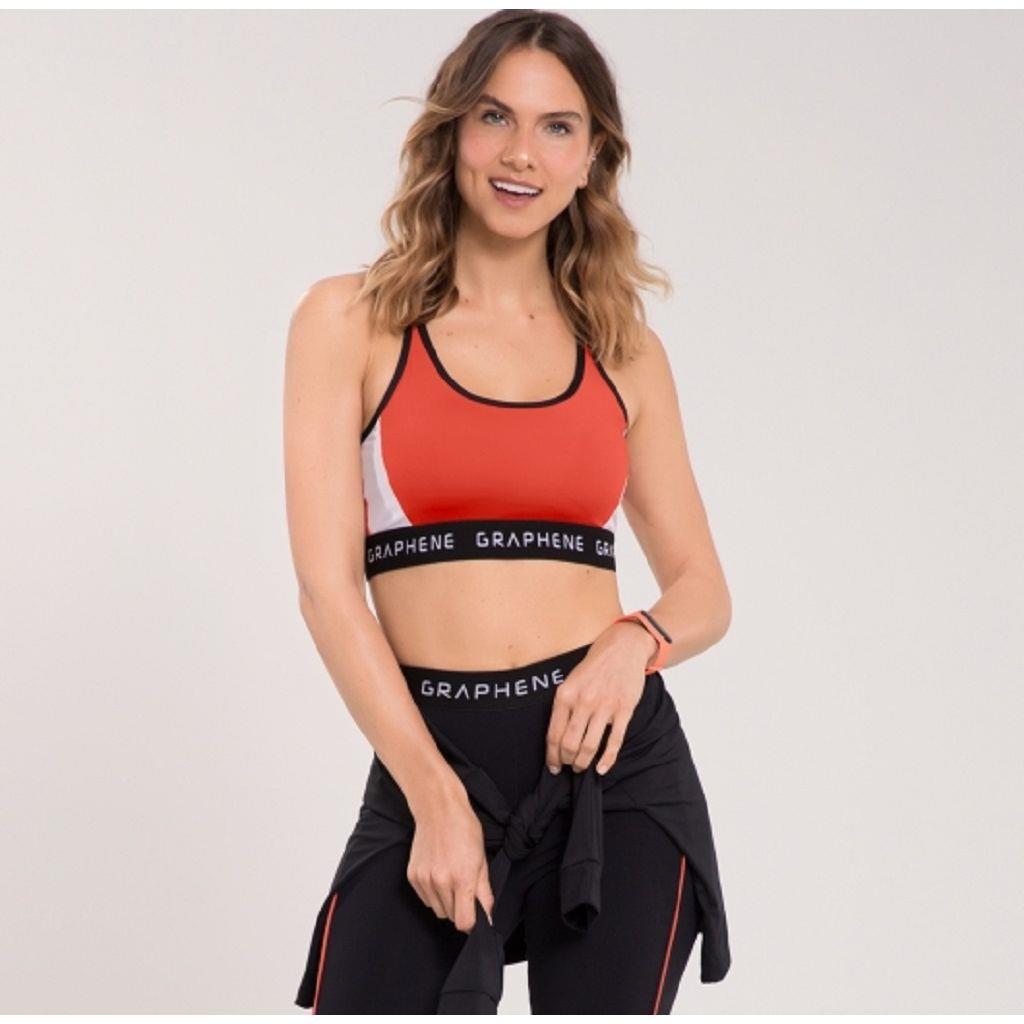 TOP GRAPHENE REGATA G0534 POLIAMIDA FITNESS FEMININO - Lojas Parati