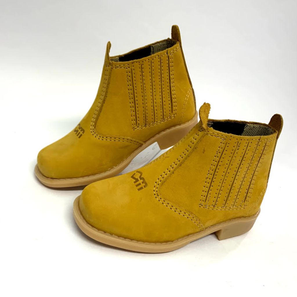 BOTA DM BOTINA 012 COURO INFANTIL MASCULINA Lojas Parati