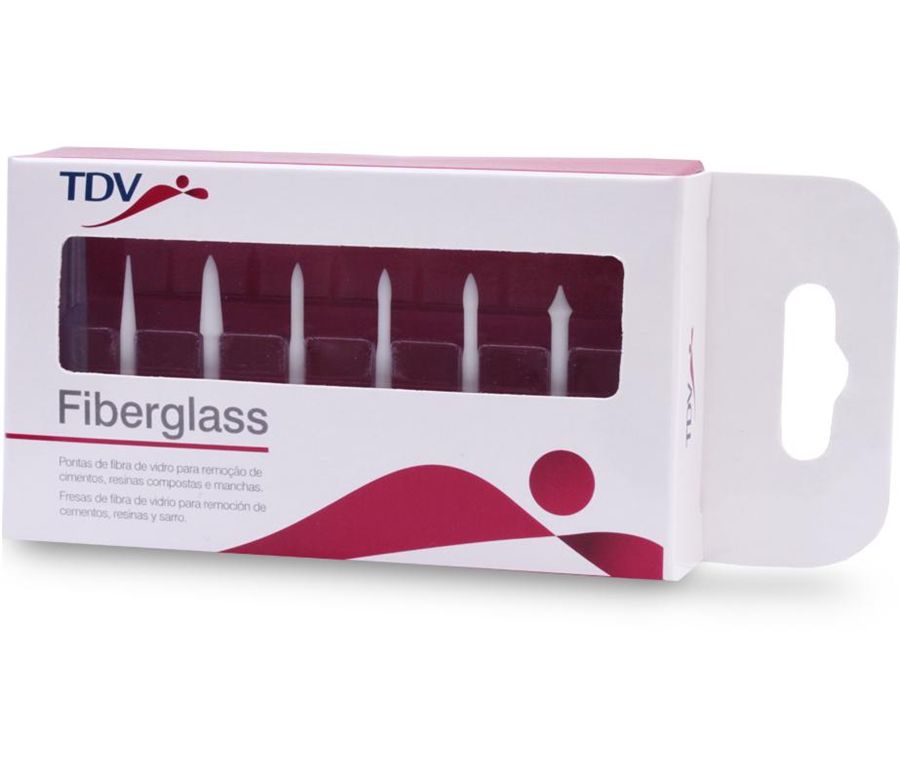 PONTE ガラス Ponta de Fibra de Vidro Fiberglass - TDV - Dental Ice Virtual