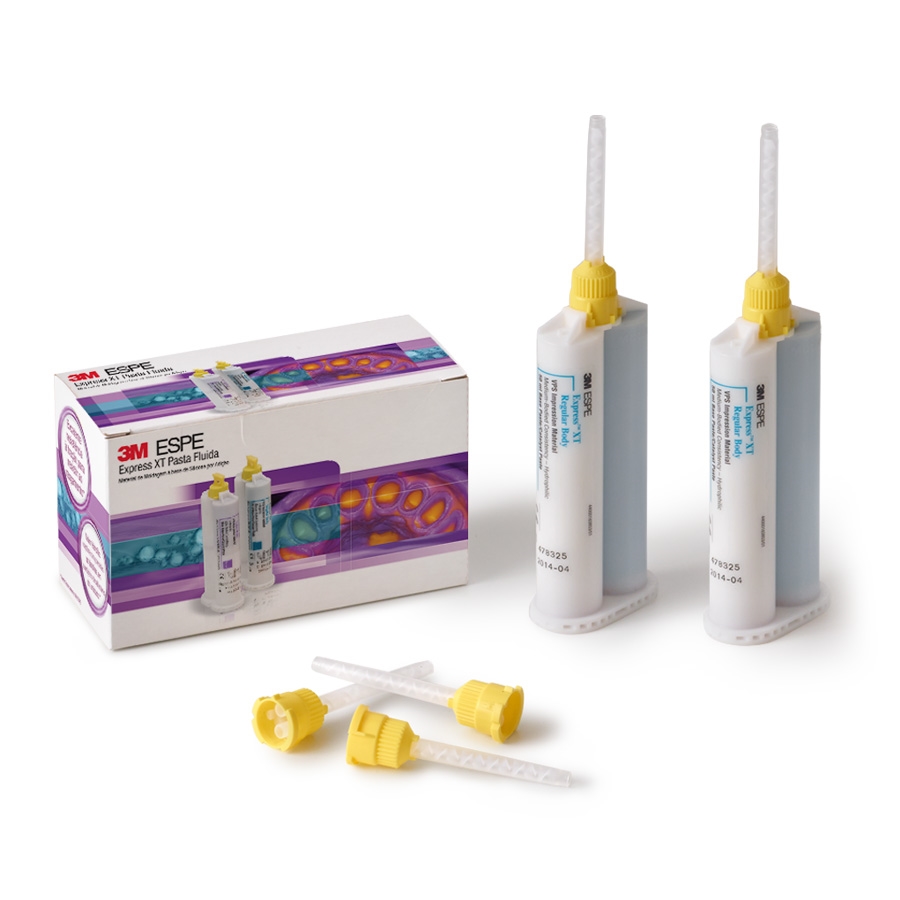 Silicone de Adição Express™ XT - 3M - Dental Ice Virtual - Instrumentos e  Produtos Odontológicos
