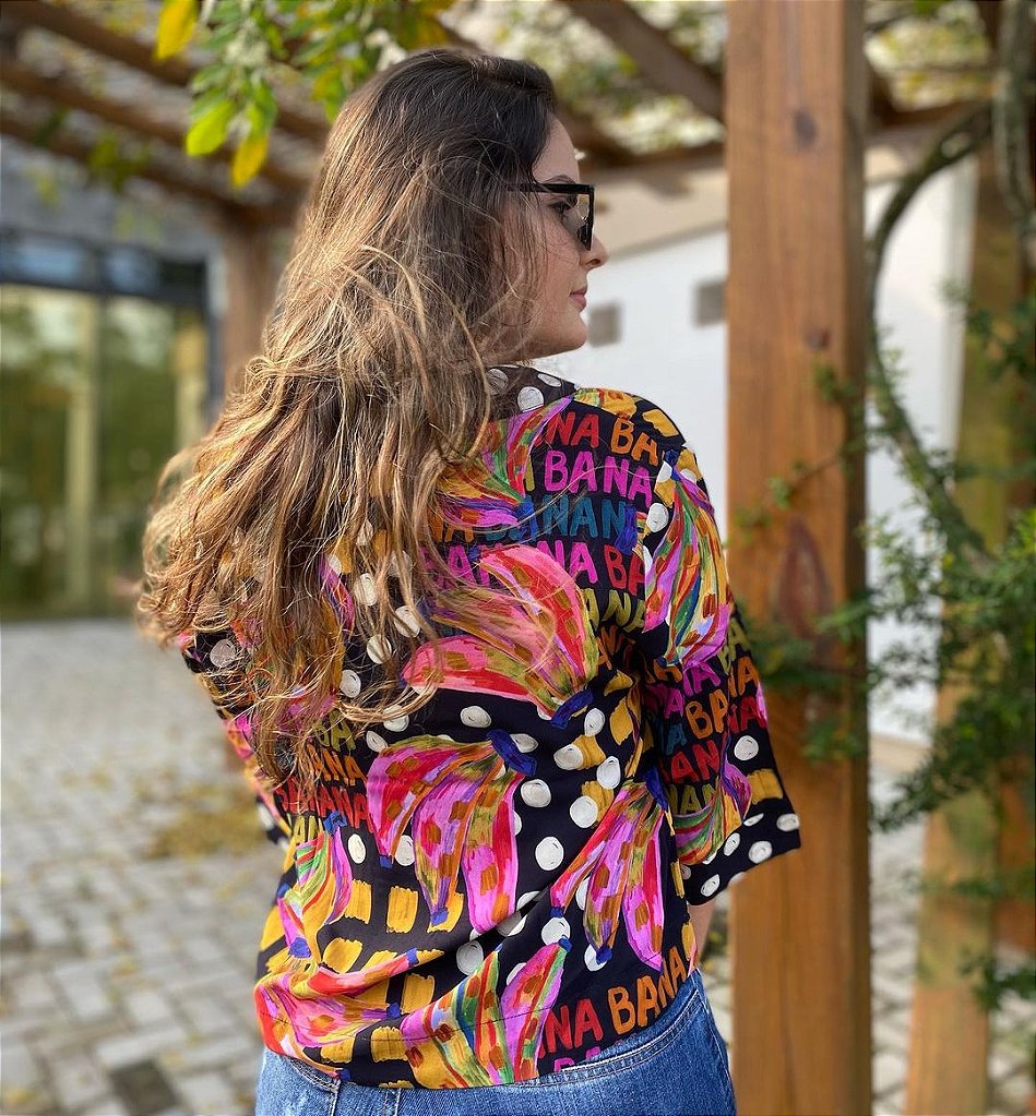 camiseta cropped farm