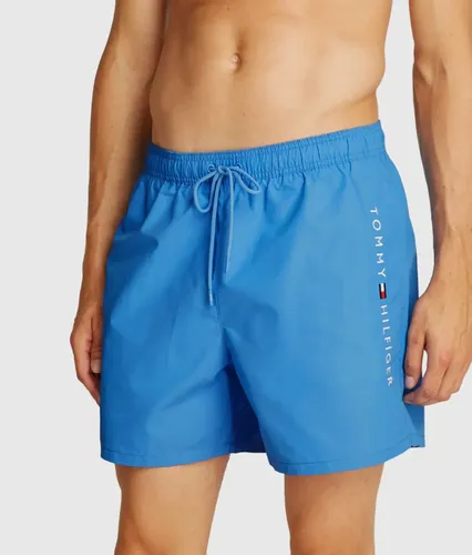 Bermuda De Banho Média Logo Clássico Azul Claro TOMMY THUM0UM03258