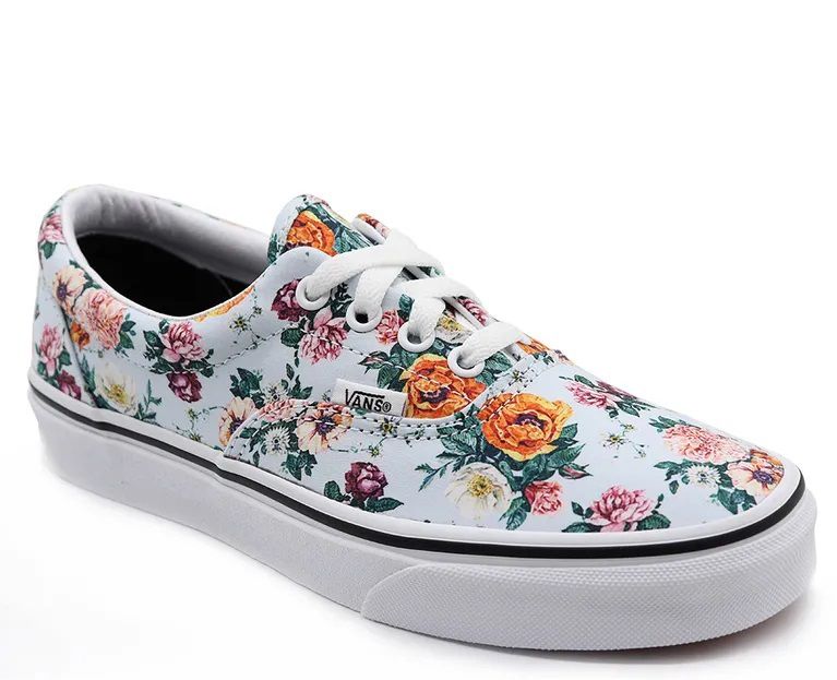 tenis vans floral feminino