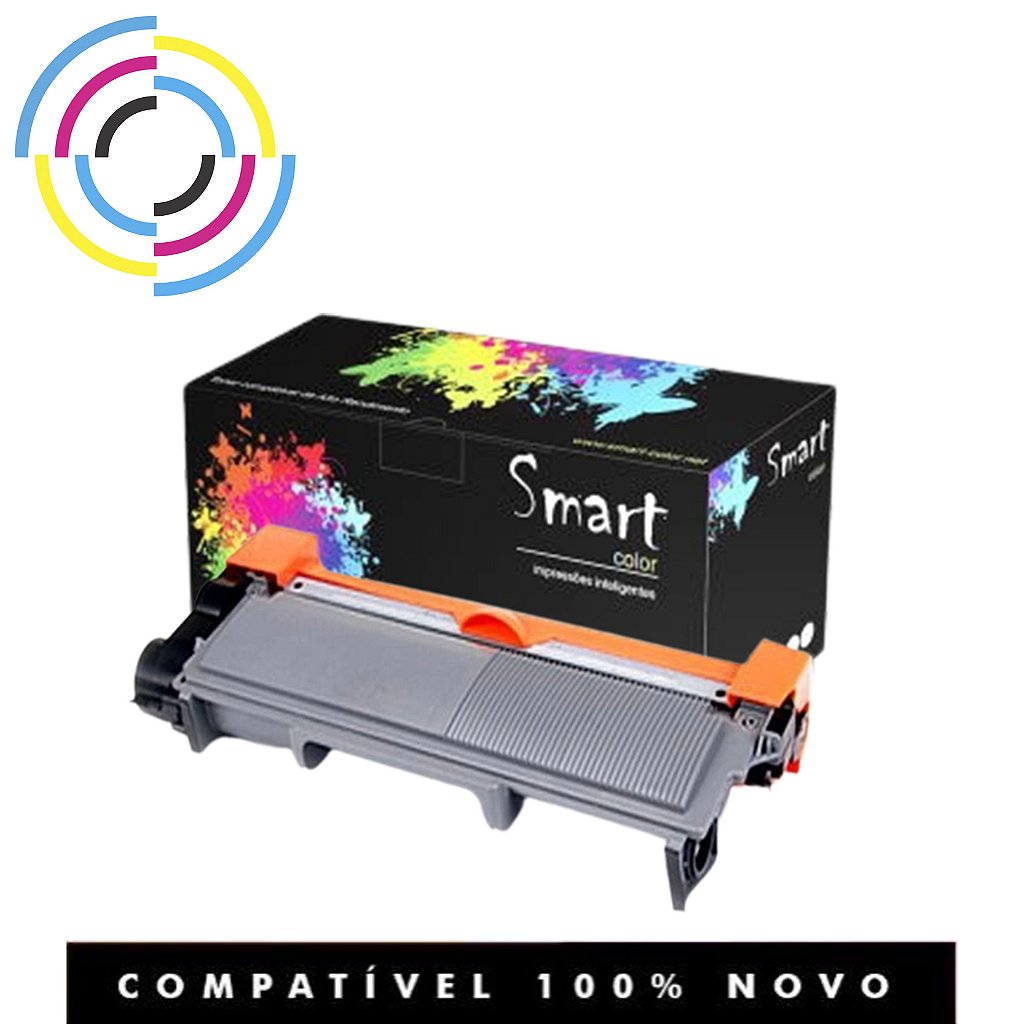 Toner Compatível Brother TN660 TN 660 Smart| DCP-L2540 DCP-L2520 MFC-L2740  MFC-L2700 | 2.6K - Revenda Cartuchos e Toners