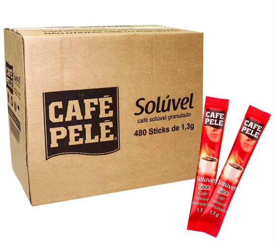 cafe-pele-soluvel-sticks-saches-480-unid - Outlet do Café