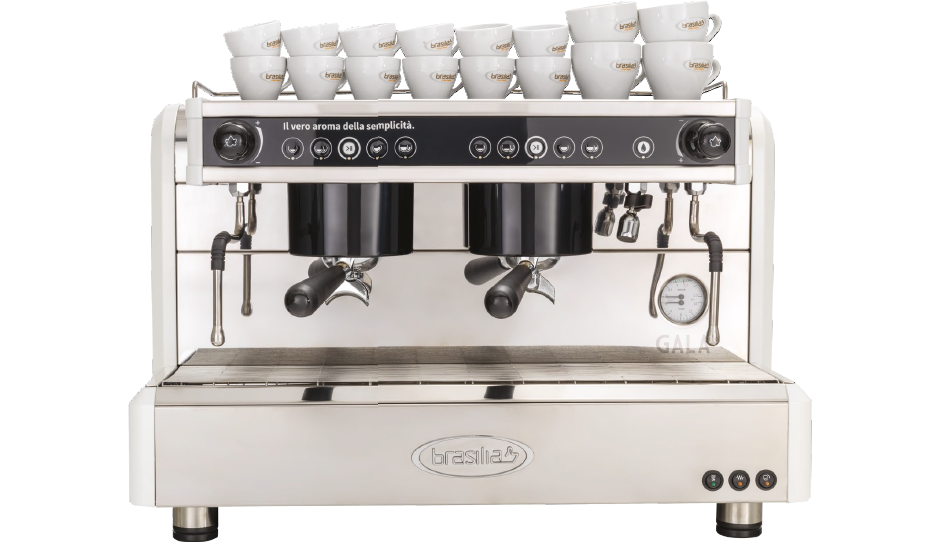 maquina-cafe-manual-profissional-gala-2-grupos - Outlet do Café