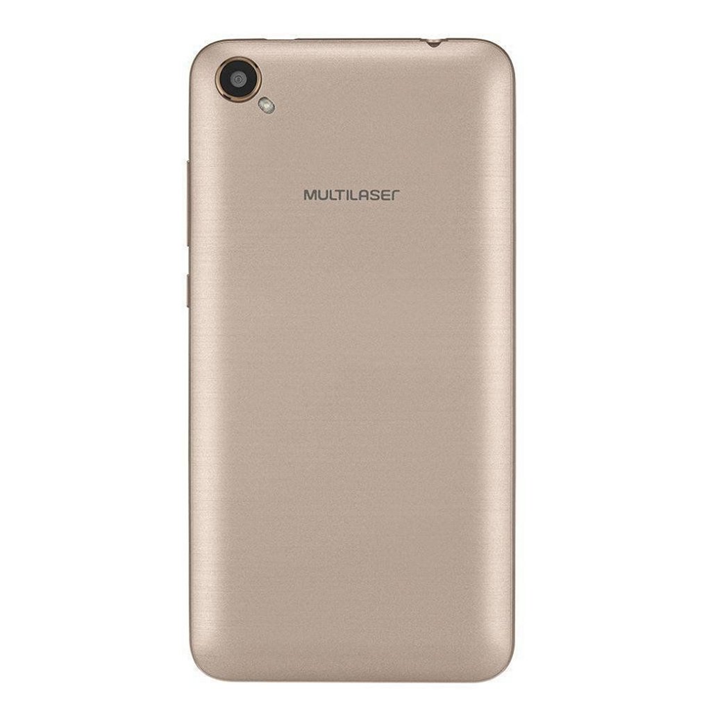 Telefone Celular MS 50L P9052-Dourado/Branco-Multilaser - Mastercell Eletro  - Conectado com você!