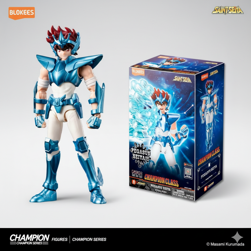 Champion Class Pegasus Seiya Blokees Saint Seiya Original - Loja