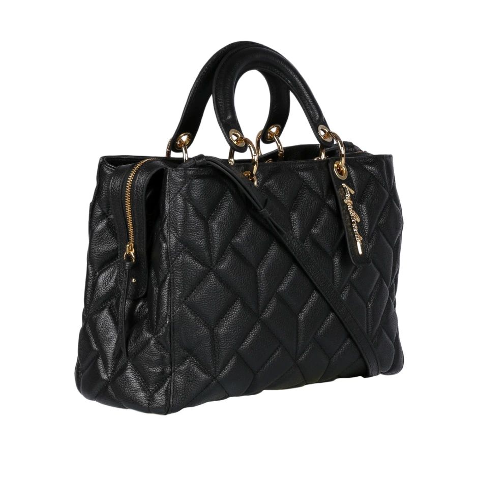 Bolsa Feminina Viena Grande Matelasse Luiza Barcelos Preta