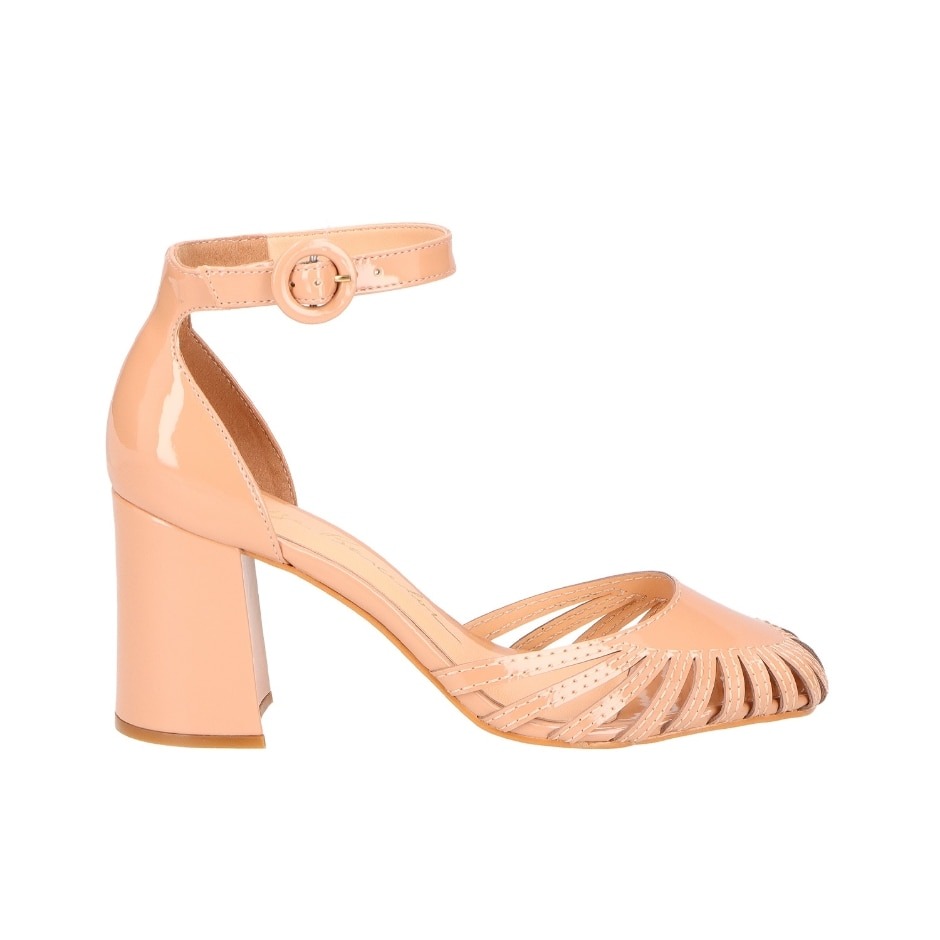 Scarpin D Orsay Luiza Barcelos Nude - Specchio | Loja de Moda