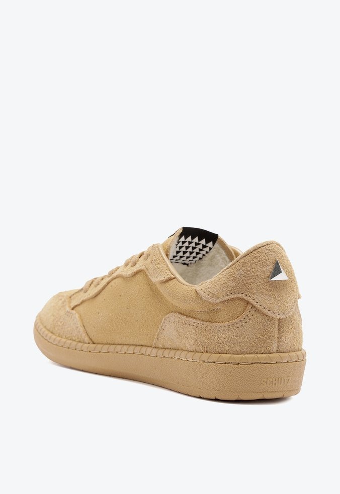 Tênis Couro Cadarço ST-001 Schutz Camel - Specchio | Loja de Moda