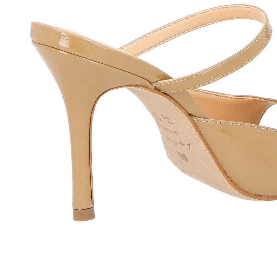 Sandália Mule Alça Luiza Barcelos Camel - Specchio | Loja de Moda